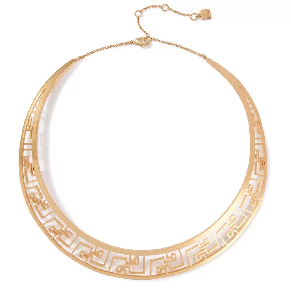 Store Ancient Fretwork Collar Necklace Necklaces