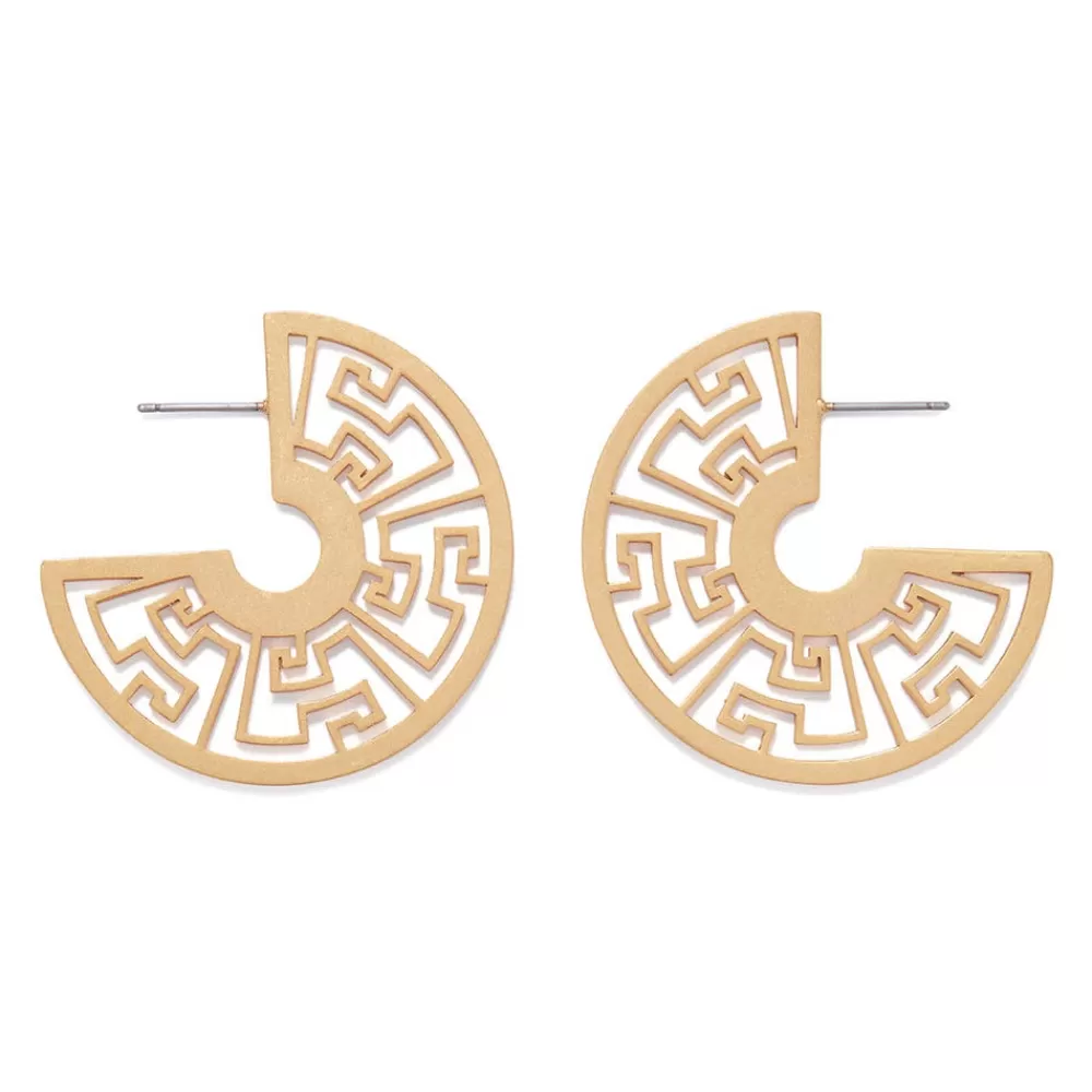 Online Ancient Fretwork Earrings Earrings