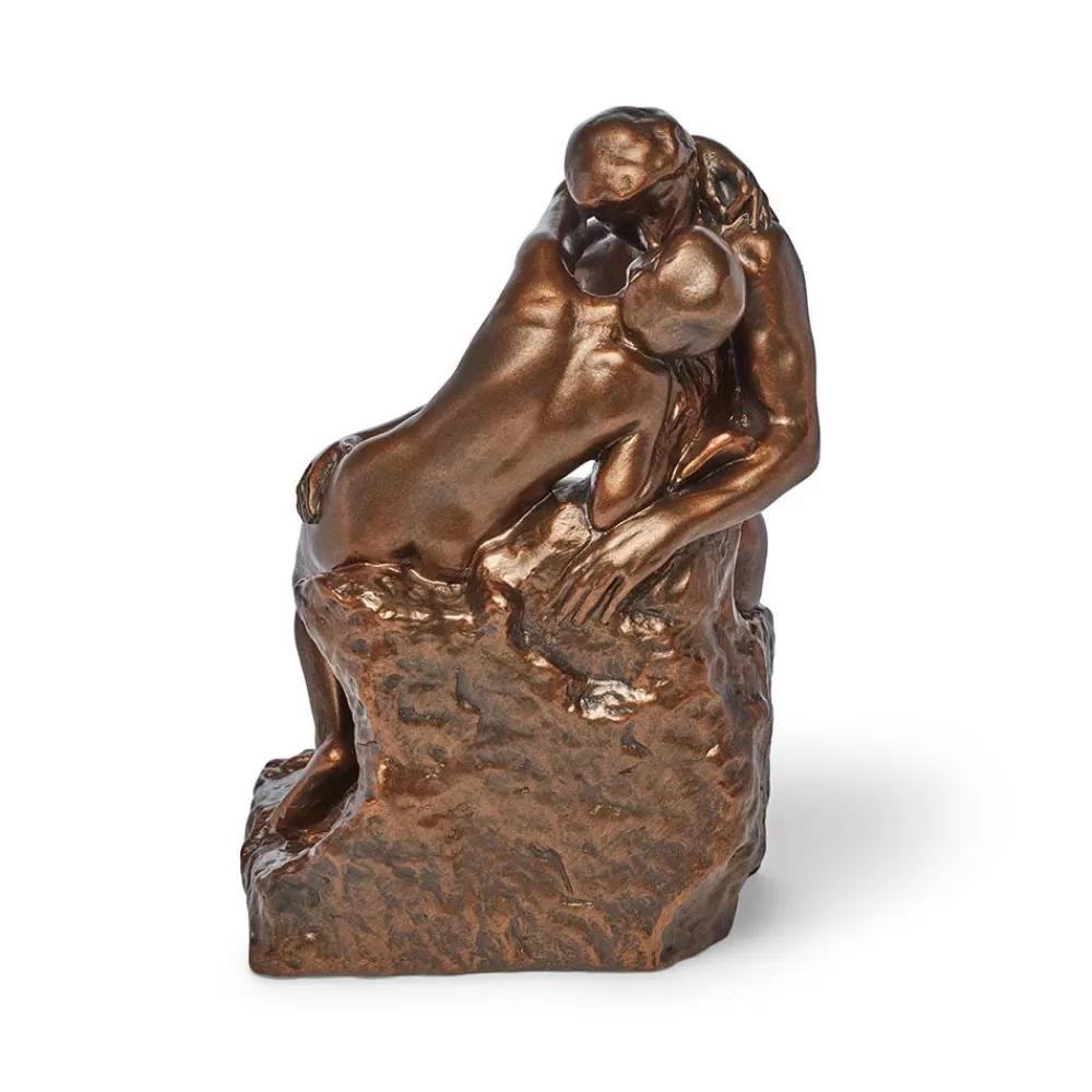 Cheap Auguste Rodin: The Kiss Bronze-Toned Sculpture Sculpture