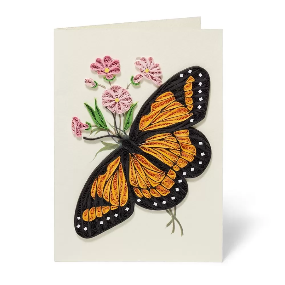 Clearance Butterfly Quilled Card Notecards & Correspondence