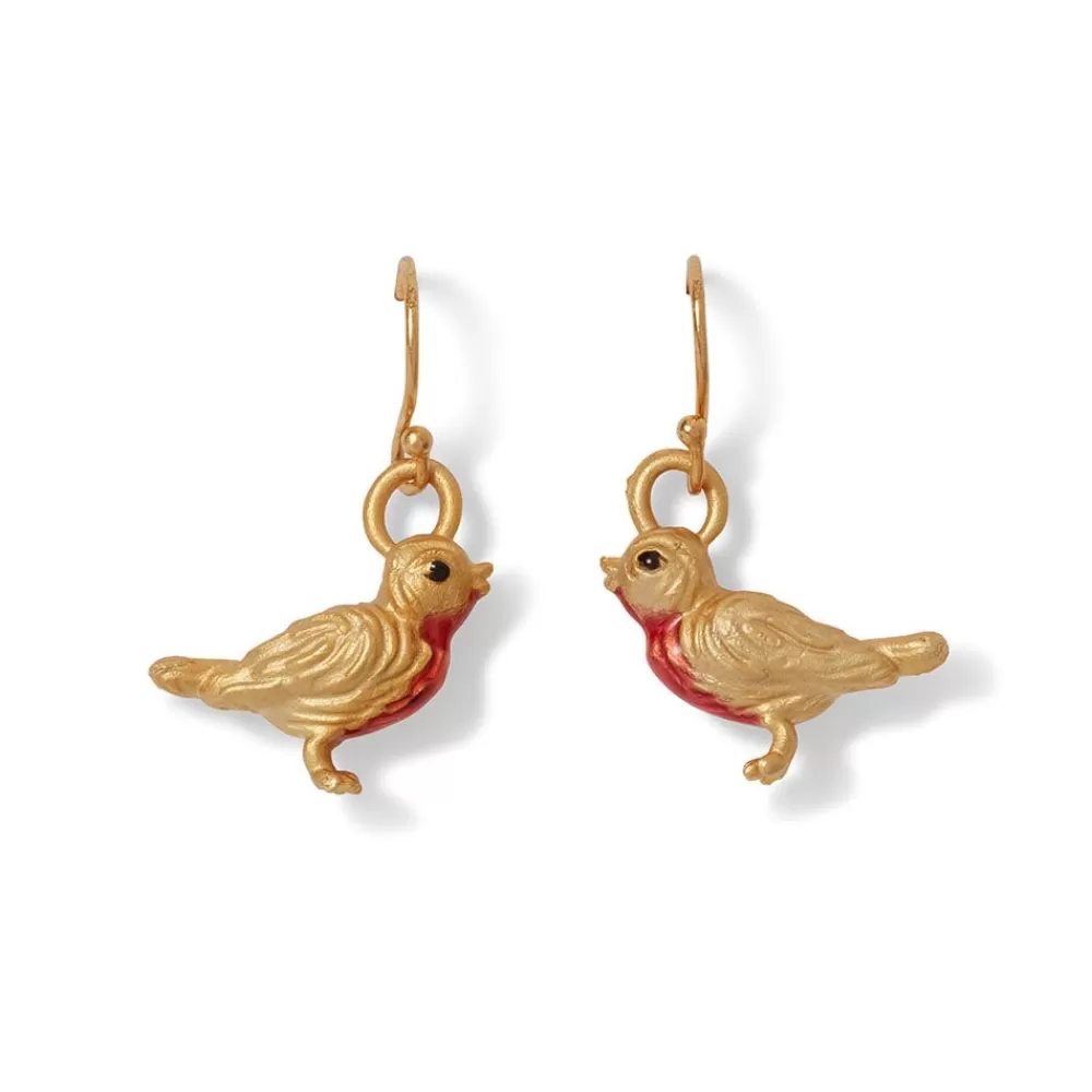 Store Chinese Bird Drop Earrings Earrings