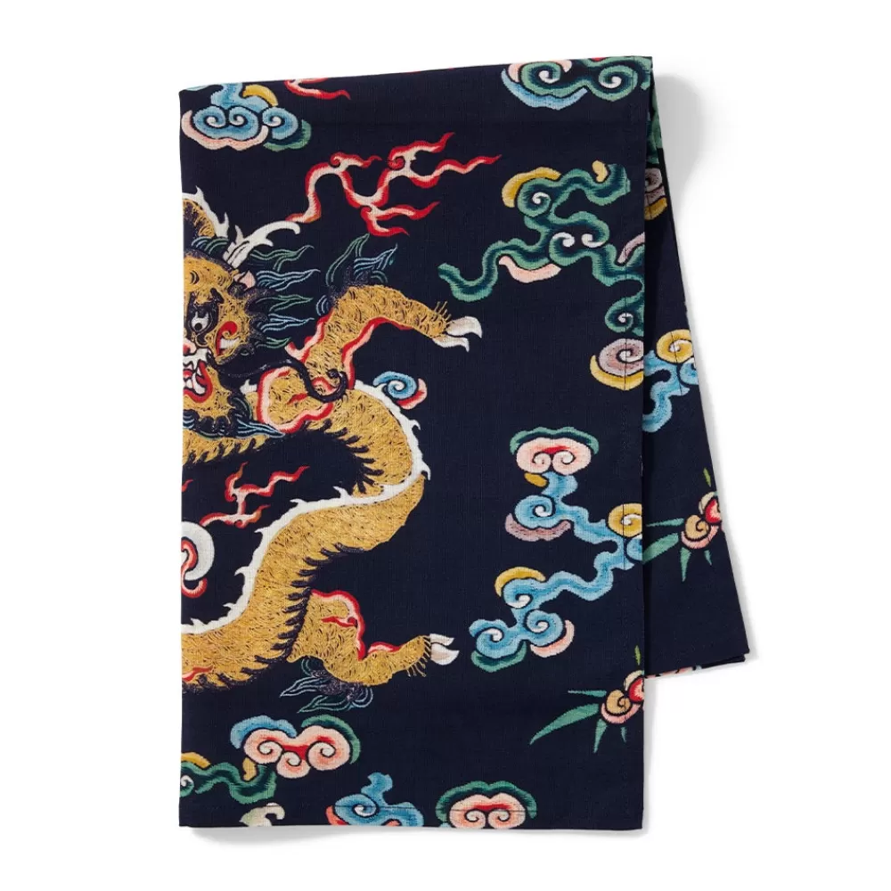 Discount Chinese Dragon Rank Badge Tea Towel Decorative Accents