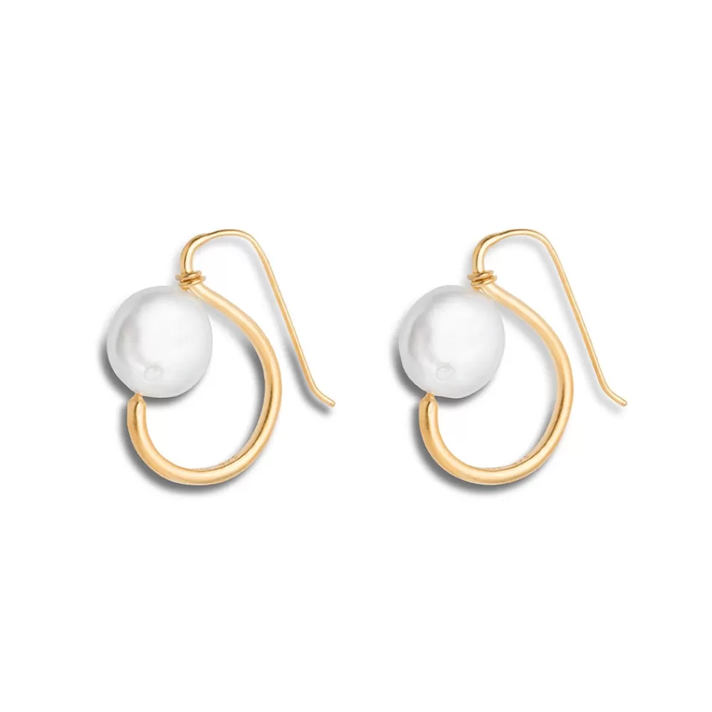 Cheap Coin Pearl Earrings Earrings