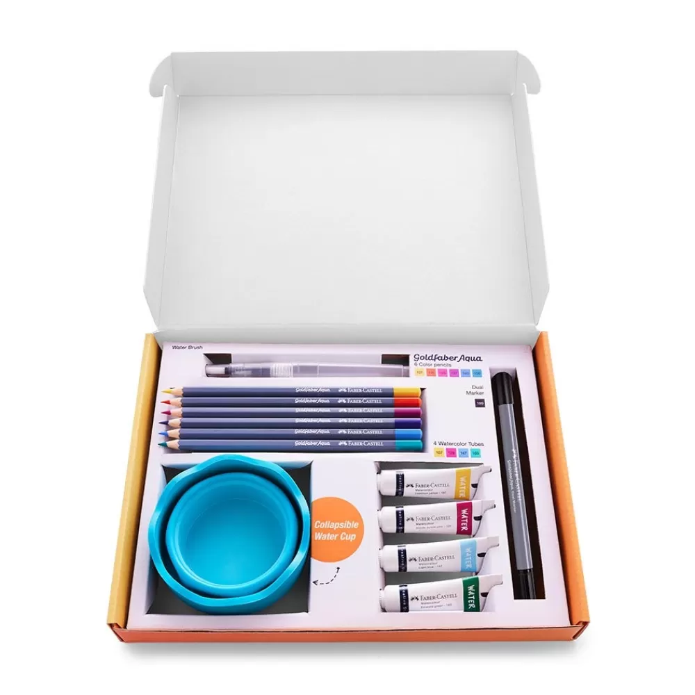 Shop Creative Studio Try It Box: Wet Mediums Art Supplies & Easels