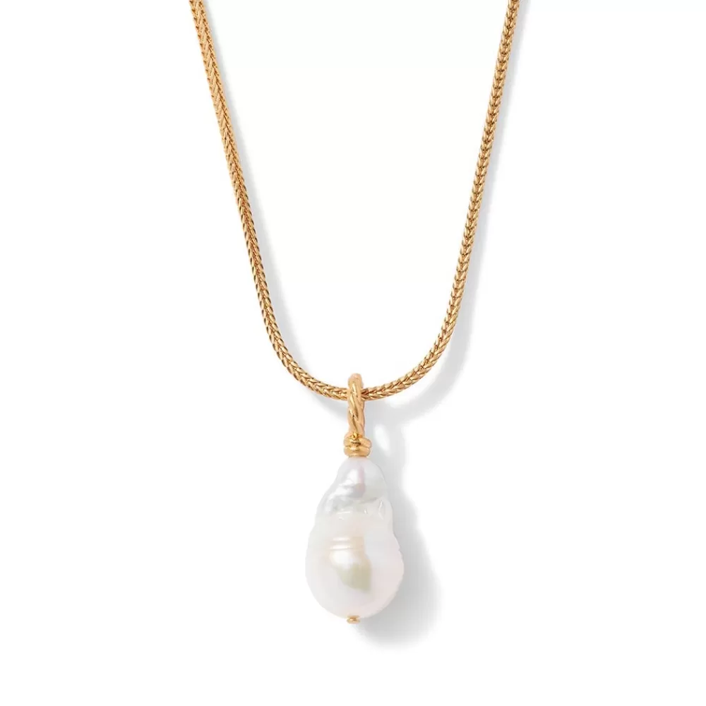 Online Cypriot Twist Pearl Pendant Necklace Necklaces