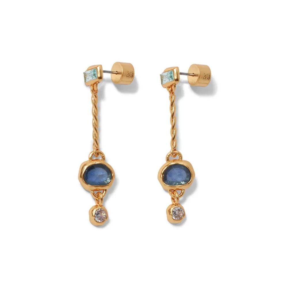 Fashion Cypriot Twist Triple-Drop Earrings Earrings