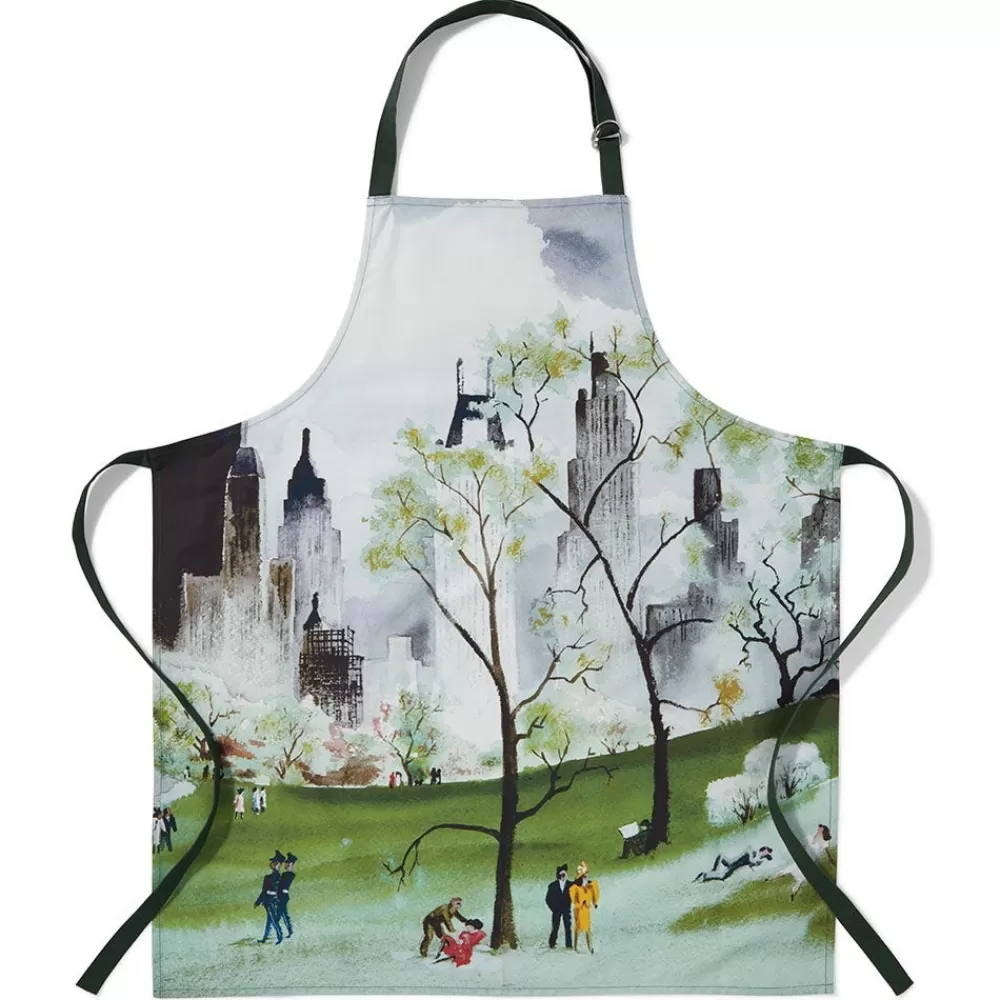 Hot Dehn Spring in Central Park Apron Tableware