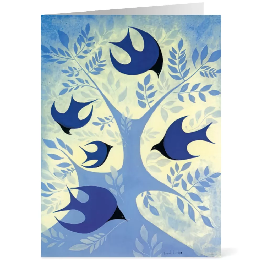 Outlet Earle: Blue Doves of Peace Holiday Cards Holiday Cards