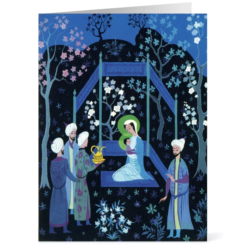 Flash Sale Earle: Madonna and Child and Wise Men Holiday Cards Holiday Cards