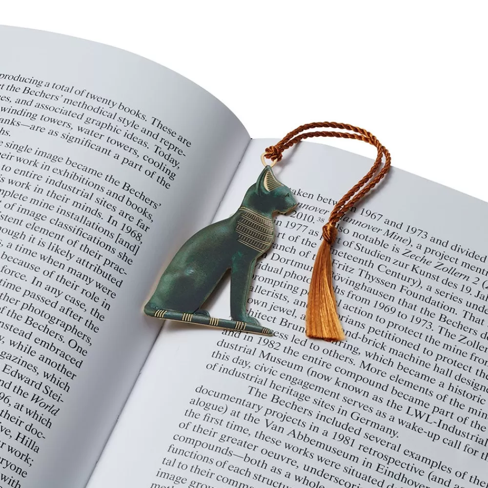 New Egyptian Cat Bookmark Office