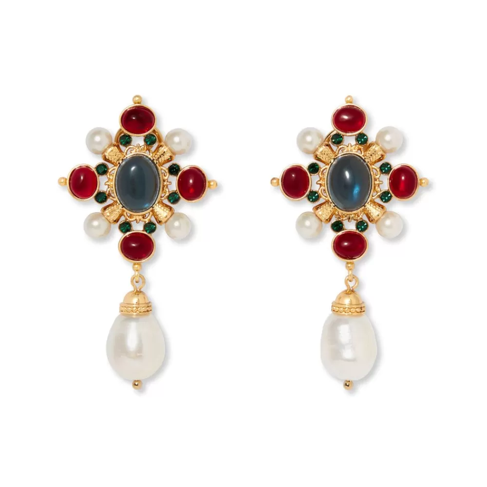 Store Ellen Jeweled Earrings Earrings