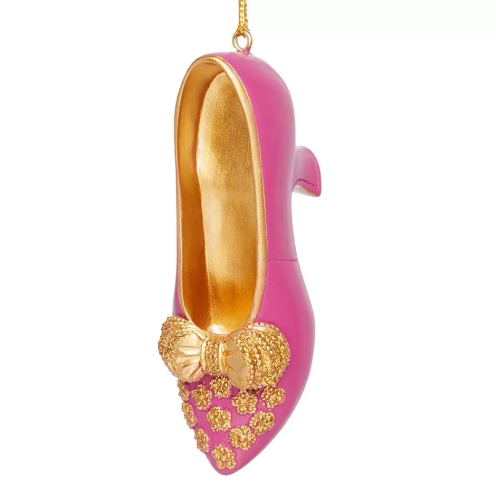 Best Sale Embellished Evening Slipper Shoe Ornament Ornaments