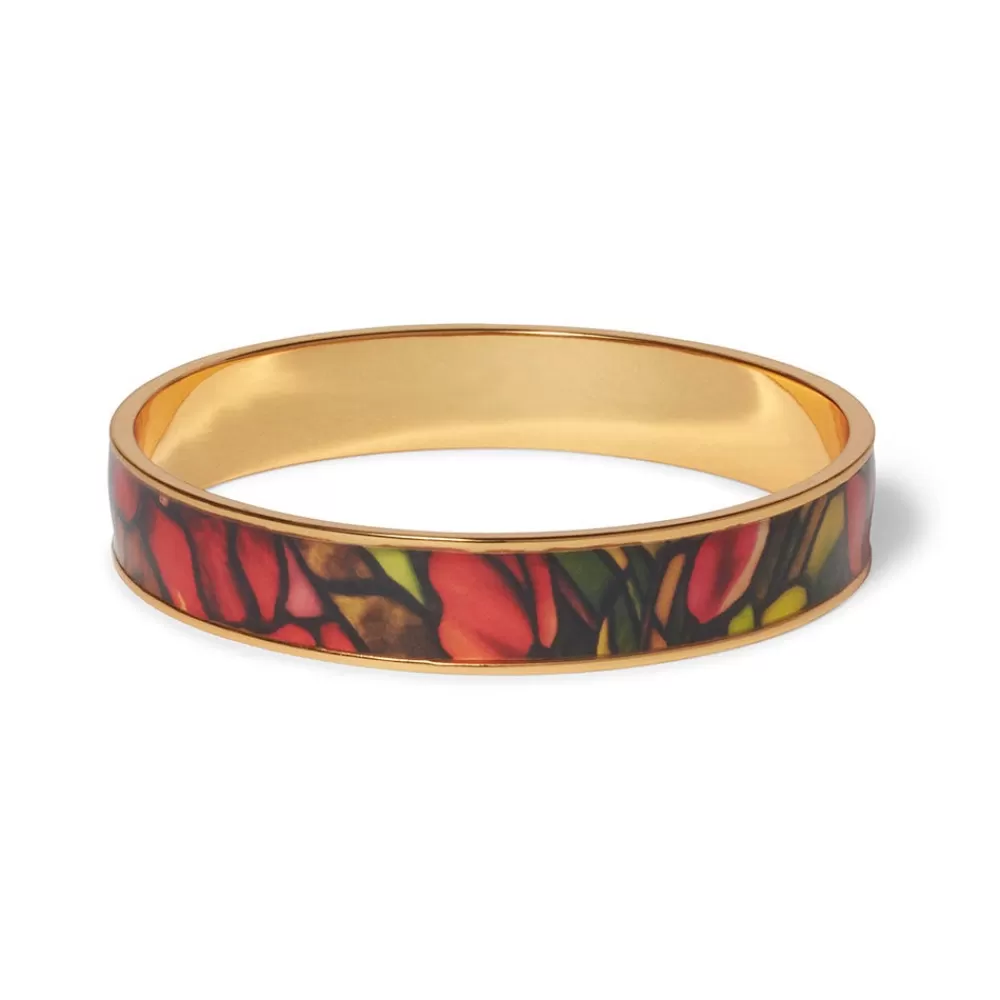 Sale Favrile Tulip Enamel Bangle Bracelets