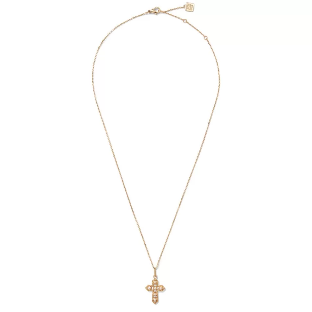 Store Filipino Pearl Cross Pendant Necklace Necklaces