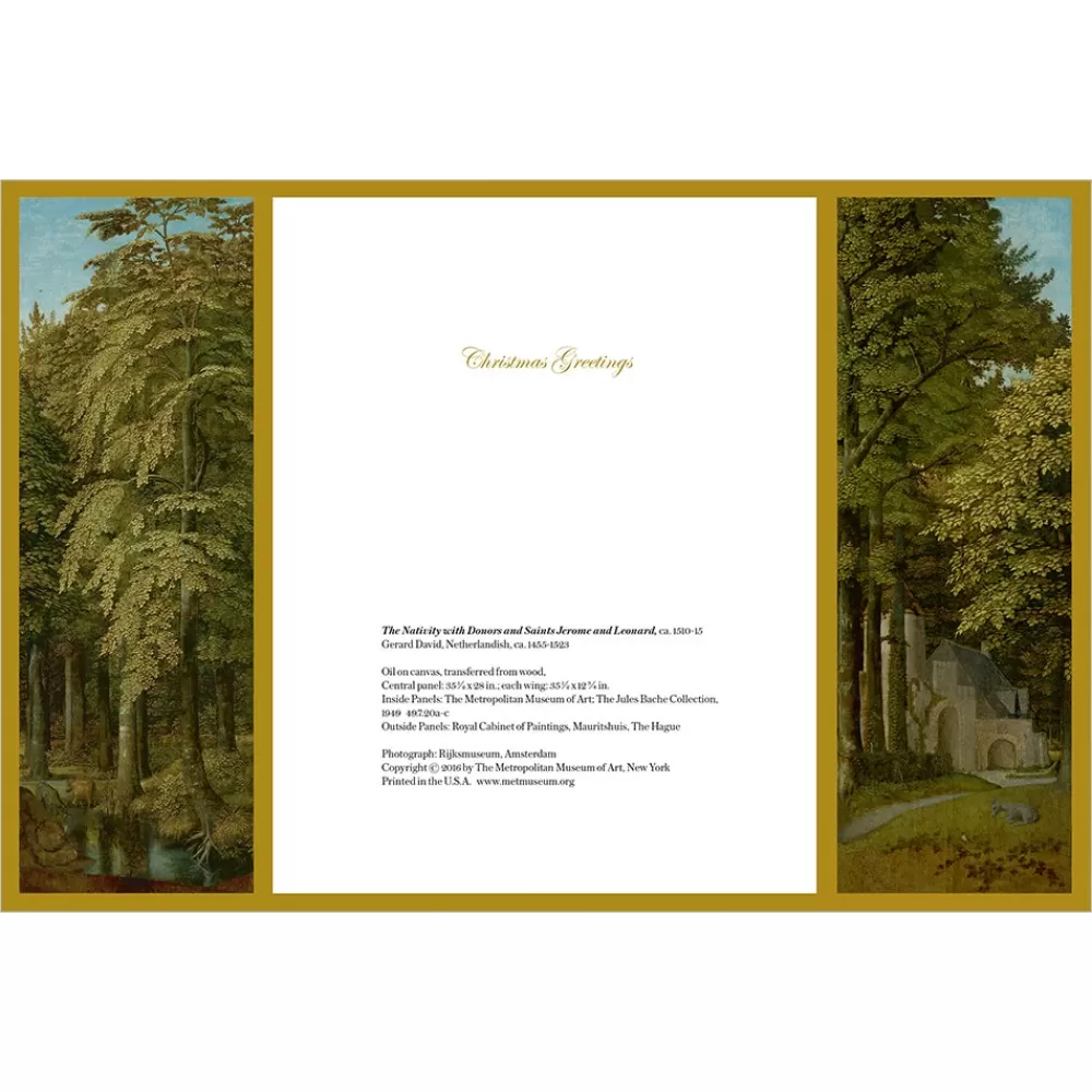 Sale Gerard David: The Nativity Triptych Holiday Cards Holiday Cards