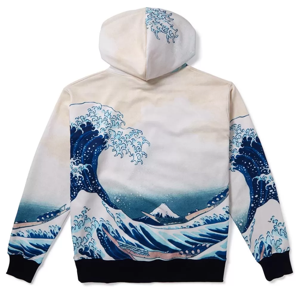 Hot Hokusai Great Wave All-Over Print Unisex Hoodie Clothing