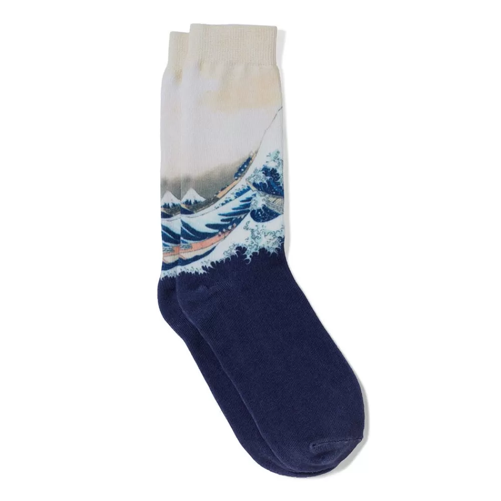 Cheap Hokusai Great Wave Men's Socks Small Accessories