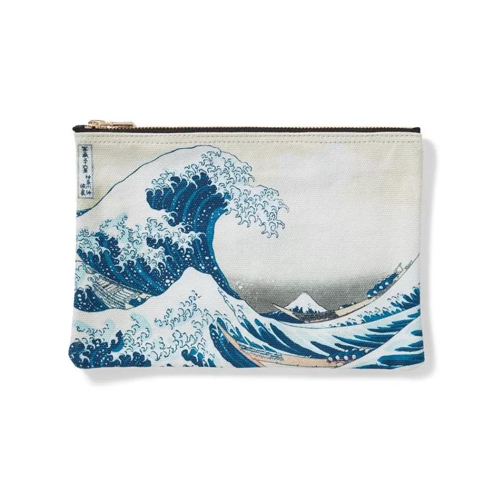 Hot Hokusai Great Wave Zip Pouch Bags