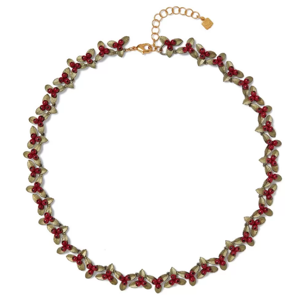 Flash Sale Holly Berry Jade Statement Necklace Necklaces