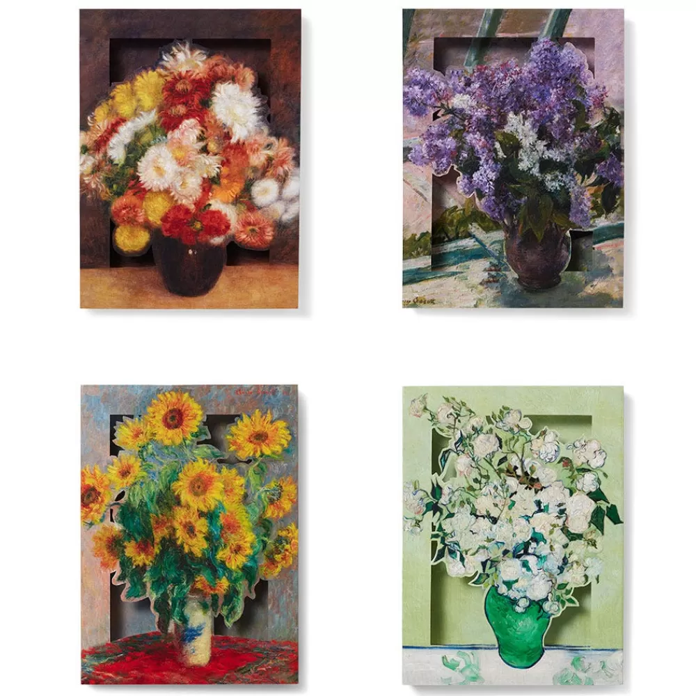 Fashion Impressionist & Post-Impressionist Bouquets Pop-Up Cards Notecards & Correspondence