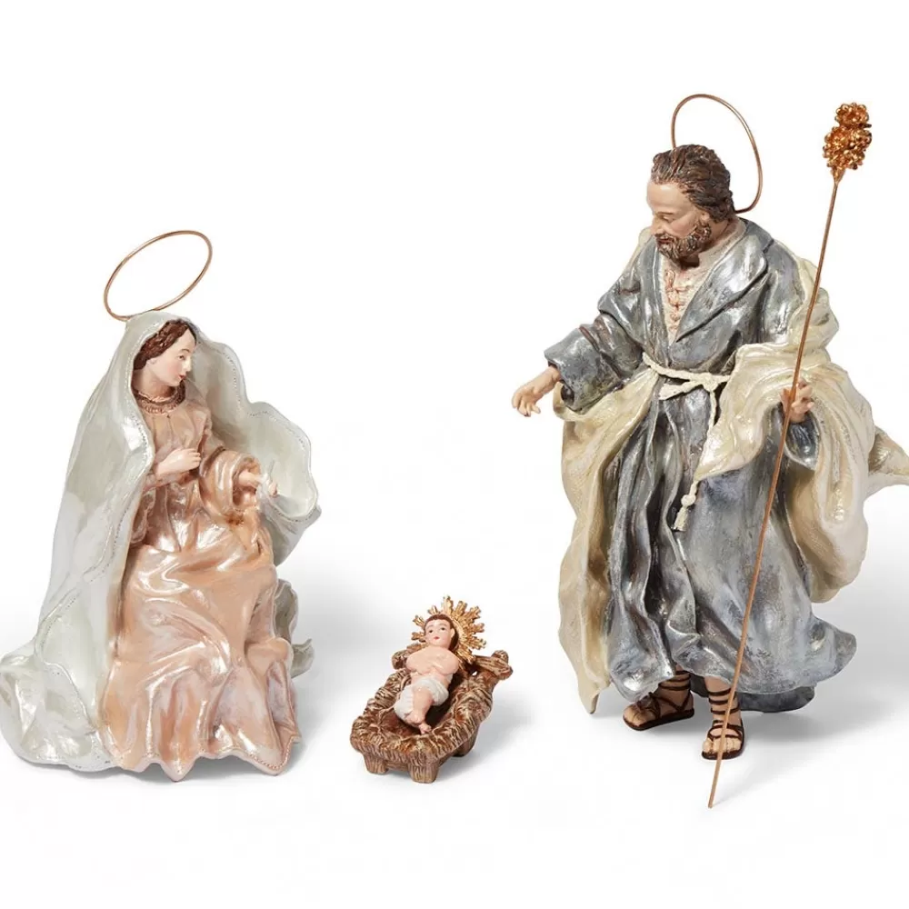 Fashion Italian Crèche Holy Family Figurine Set Ornaments