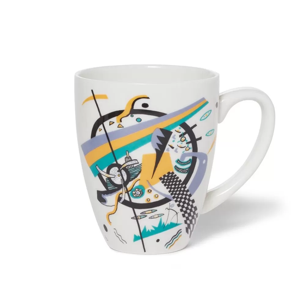 New Kandinsky Small Worlds Covered Mug with Tea Infuser Tableware