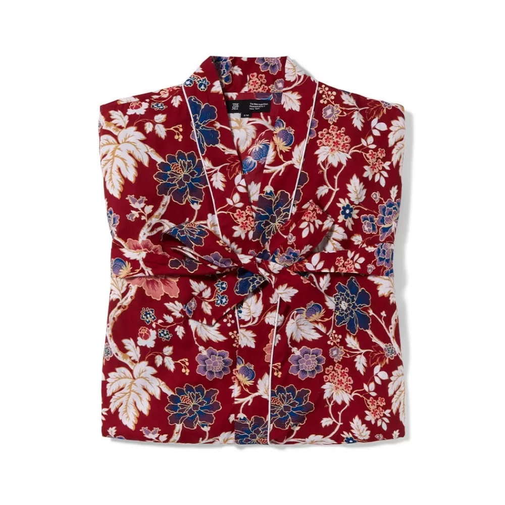 Online Lyon Floral Cotton Women's Robe Clothing