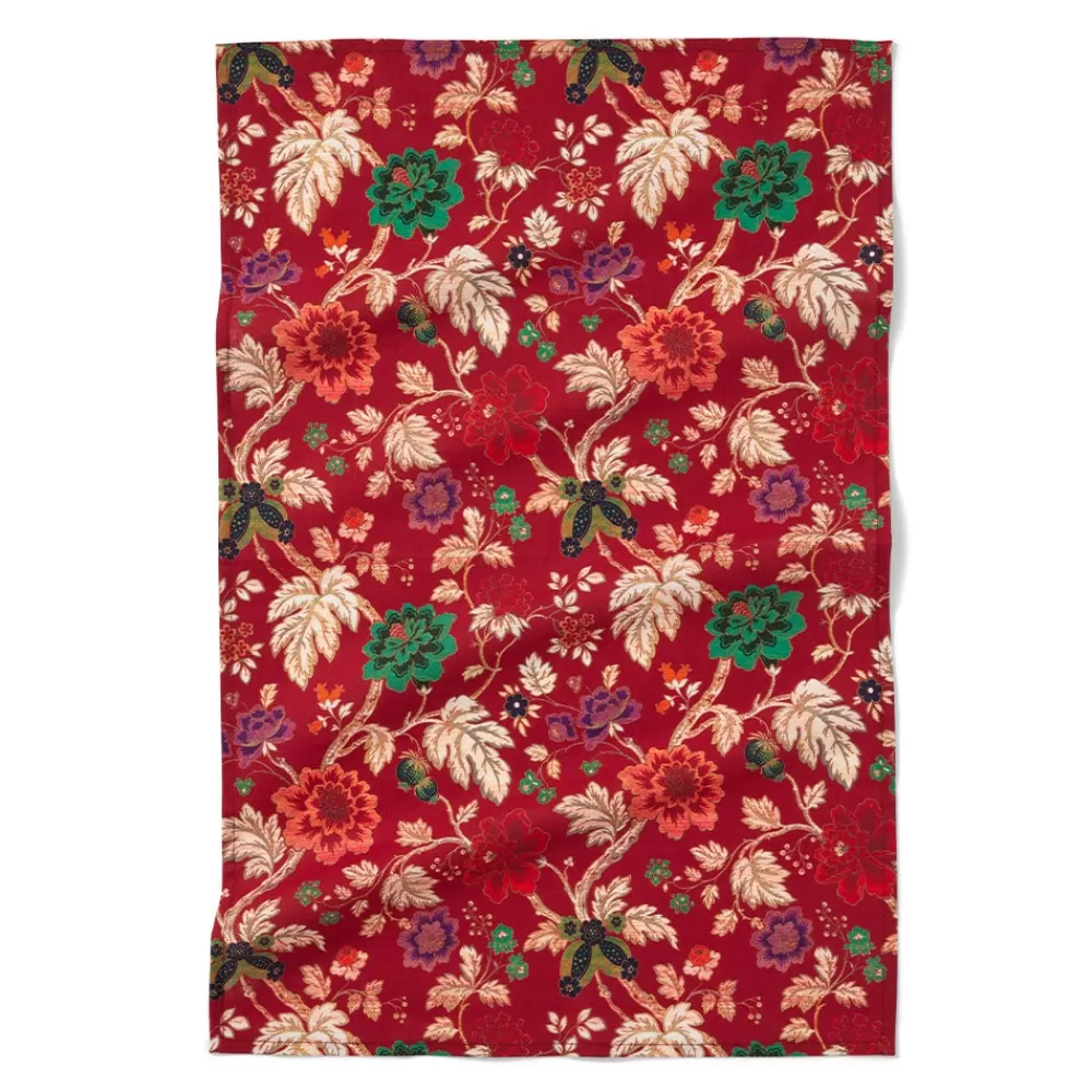 Sale Lyon Floral Tea Towel Decorative Accents