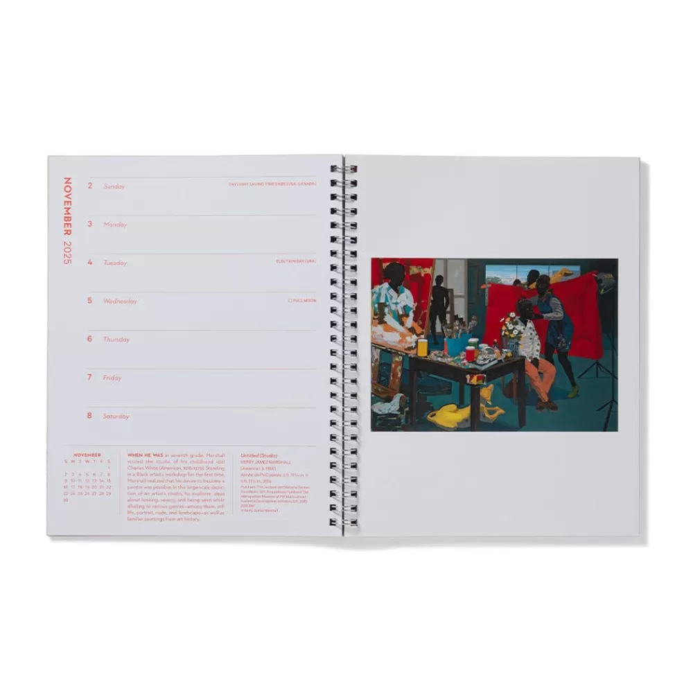 Flash Sale Masterpieces Spiral-Bound Engagement Calendar 2025 Calendars