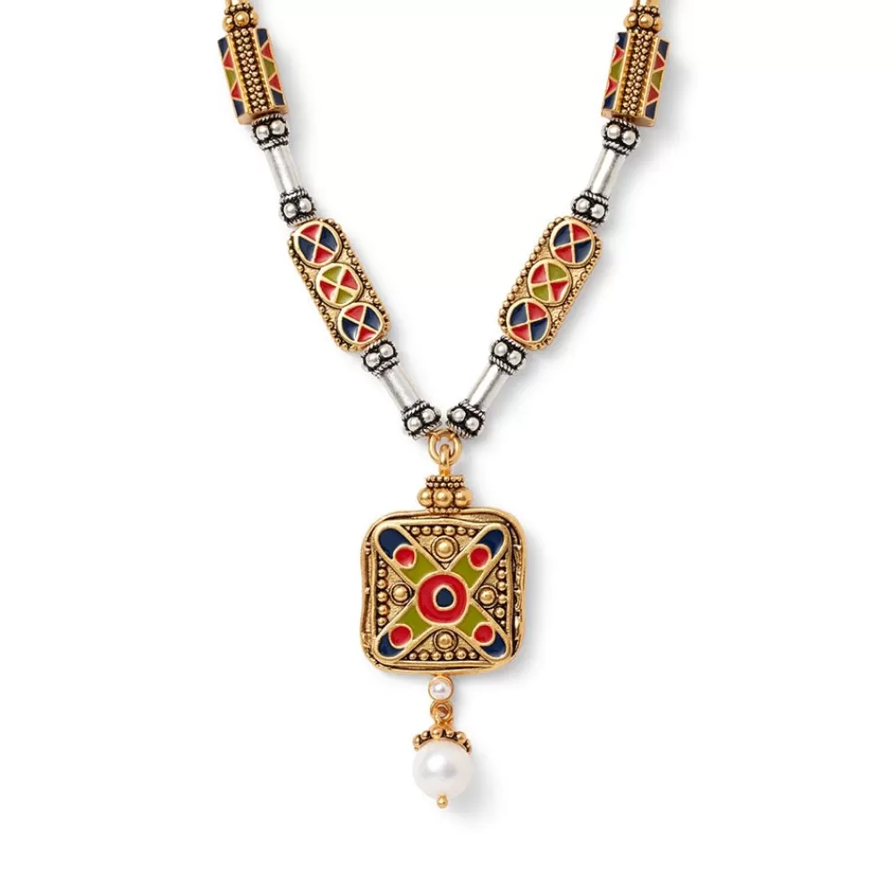 Fashion Medieval Byzantine Statement Necklace Necklaces