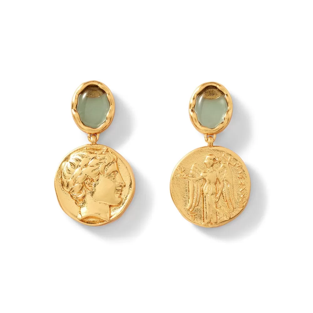 Best Sale Mediterranean Coin Drop Earrings Earrings