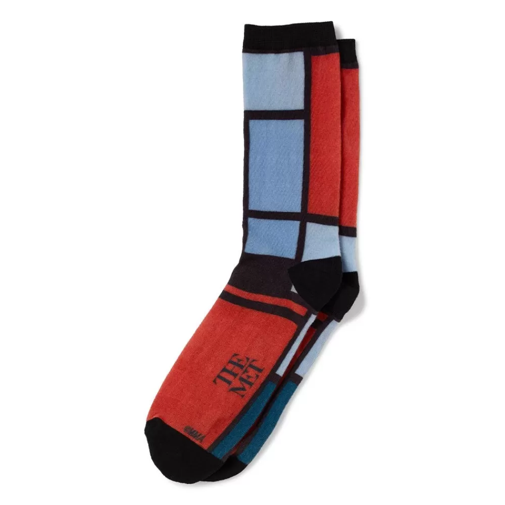 Flash Sale Mondrian Composition Socks Small Accessories