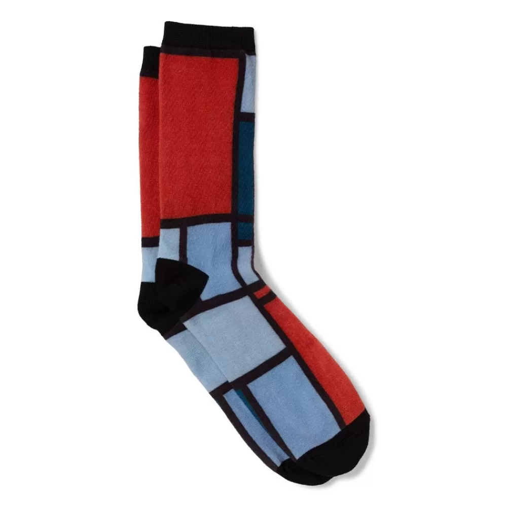 Flash Sale Mondrian Composition Socks Small Accessories