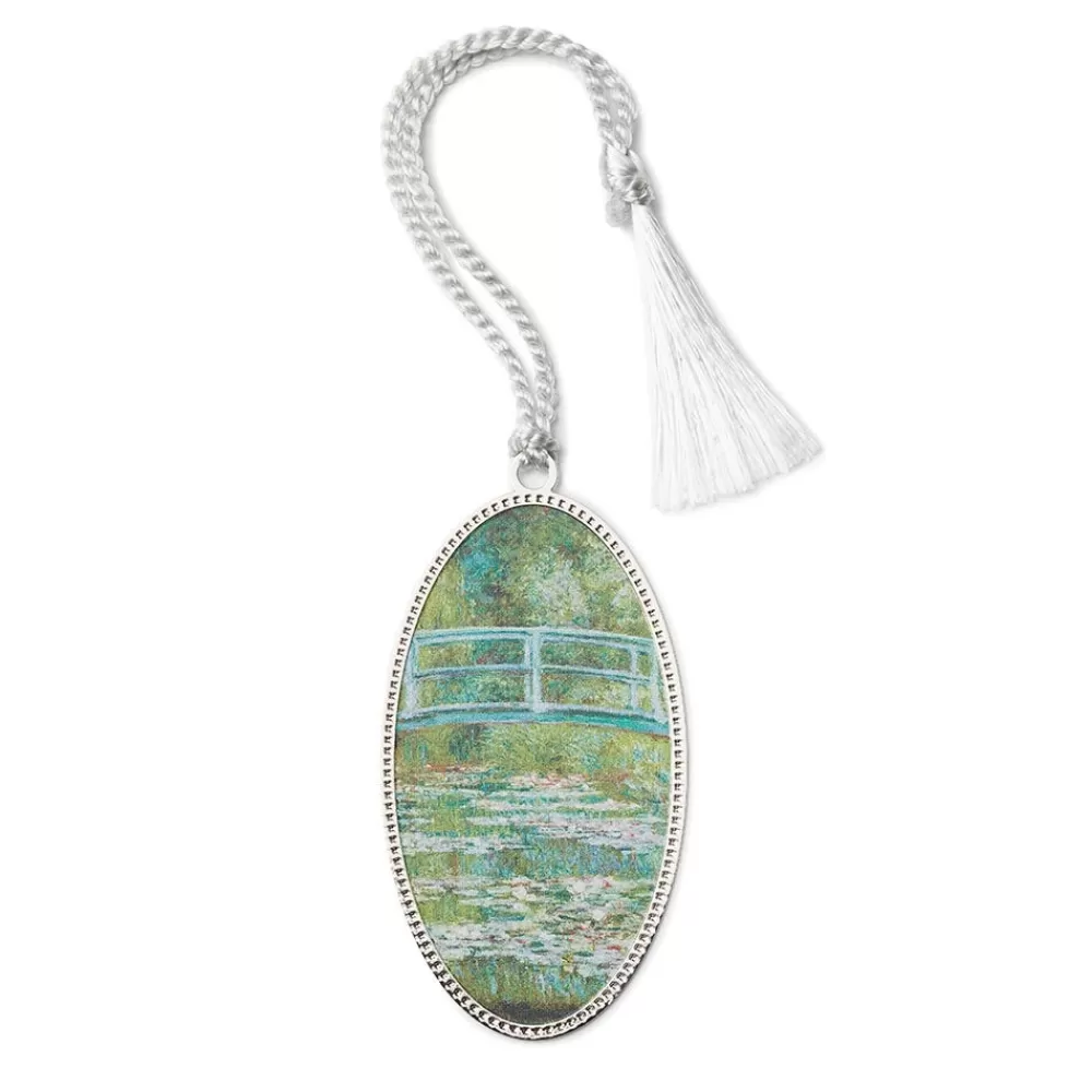 Fashion Monet Bridge and Water Lilies Bookmark Office