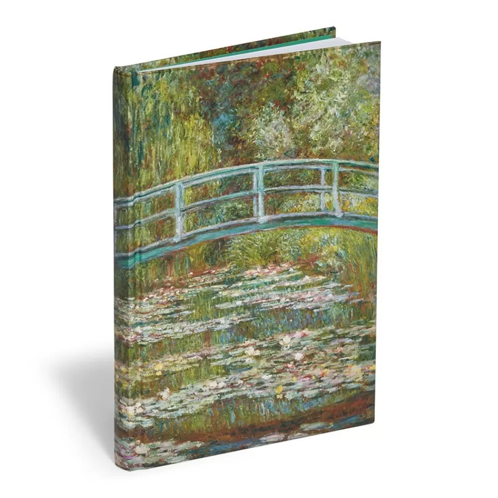 Flash Sale Monet Bridge over a Pond of Water Lilies Journal Journals & Notebooks