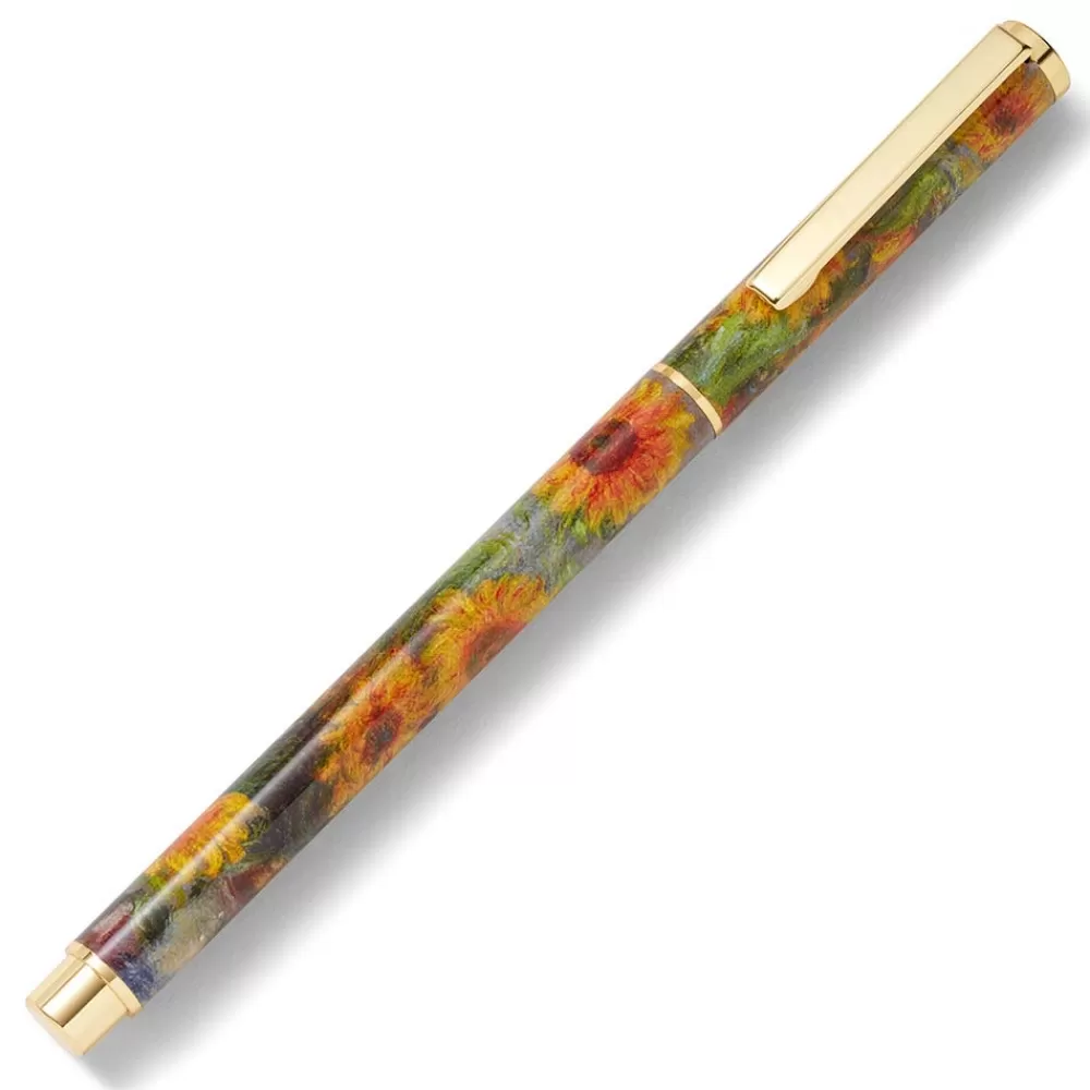 Fashion Monet Sunflowers Ballpoint Pen Office