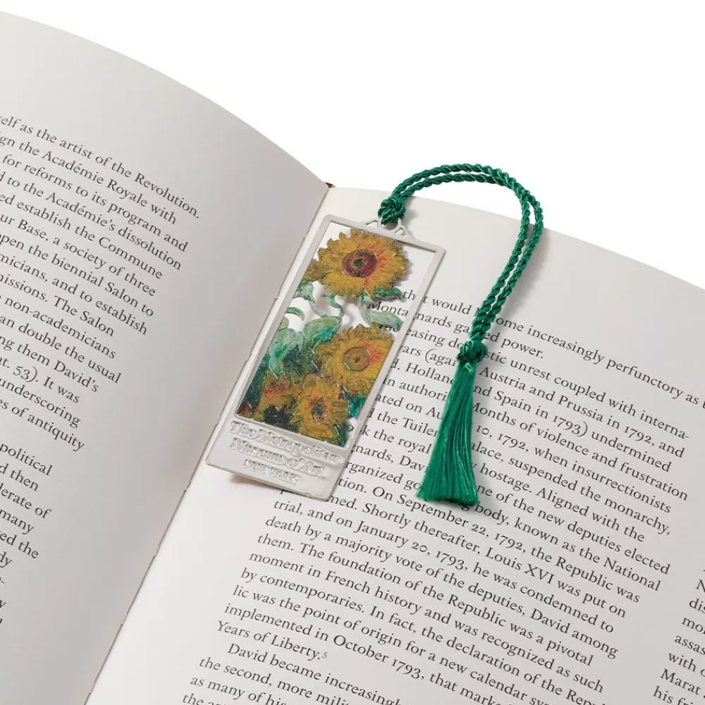 Fashion Monet Sunflowers Bookmark Office