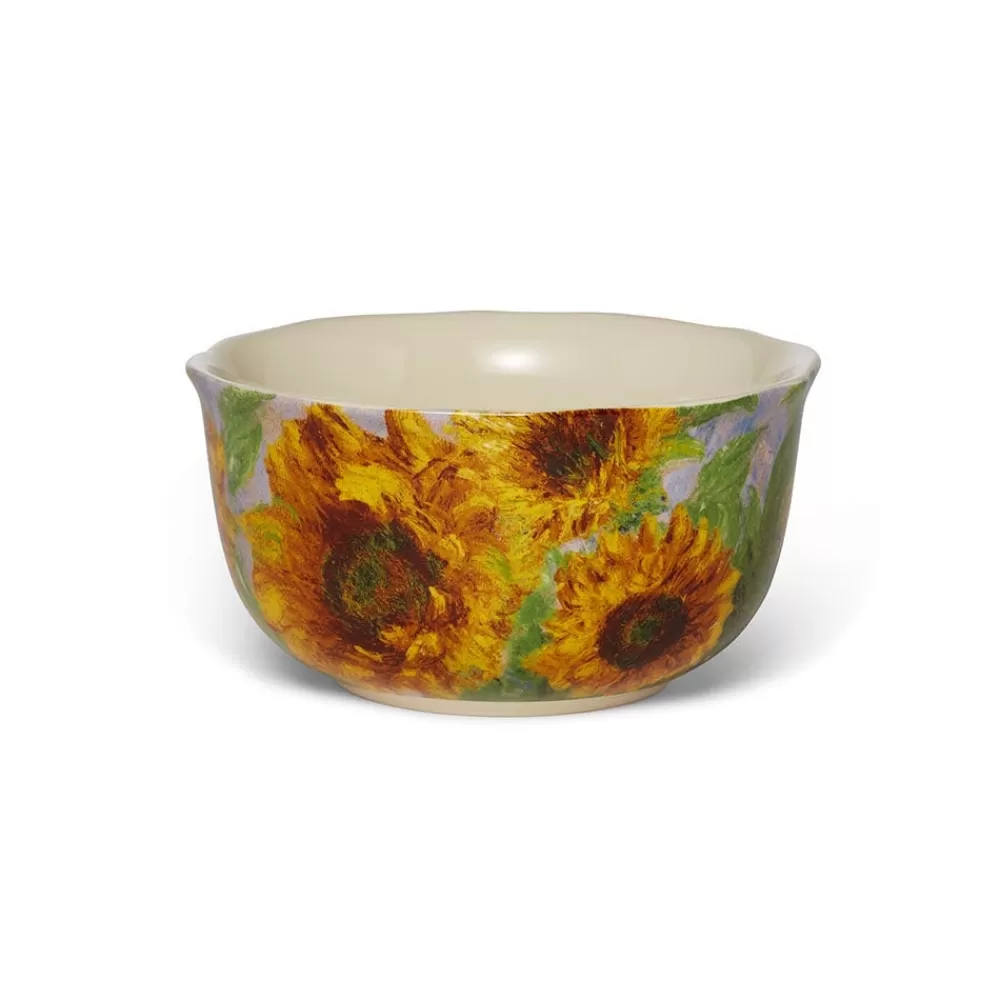 Hot Monet Sunflowers Bowl Set Tableware