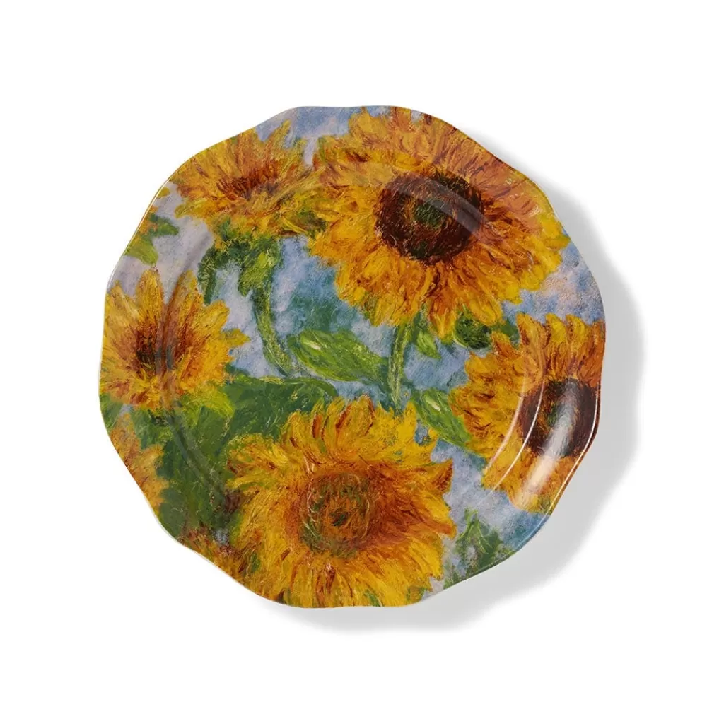 Discount Monet Sunflowers Side Plate Set Tableware