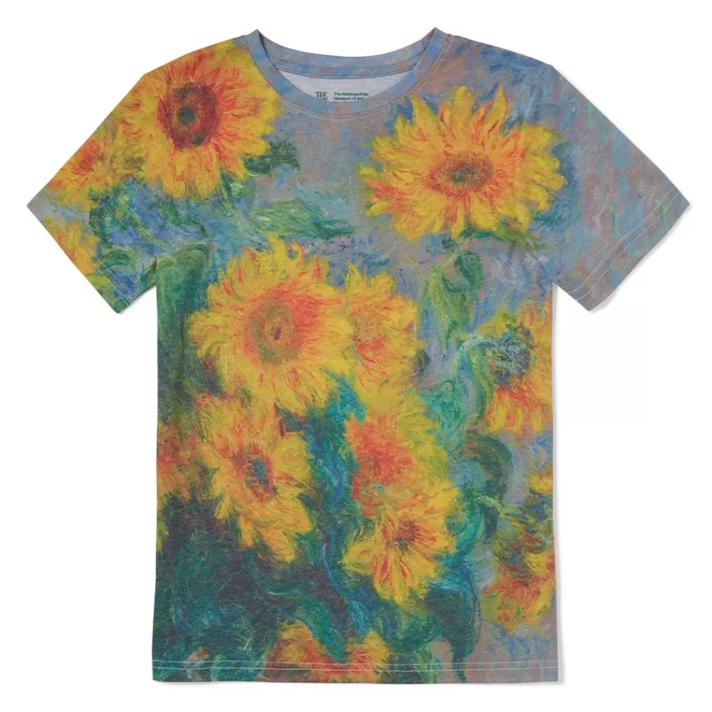 Store Monet Sunflowers Women's Tee Clothing