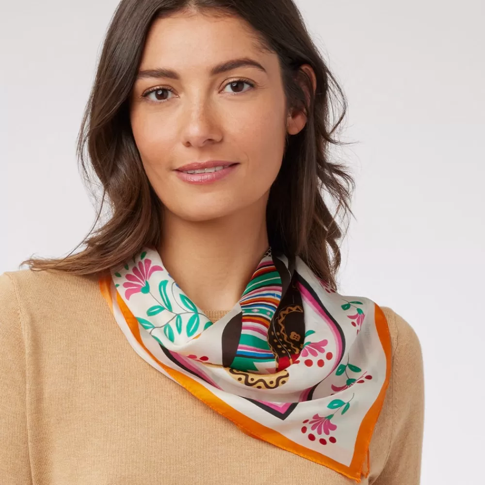 Clearance Mérida Saltillo Dress Silk Neckerchief Scarves & Wraps