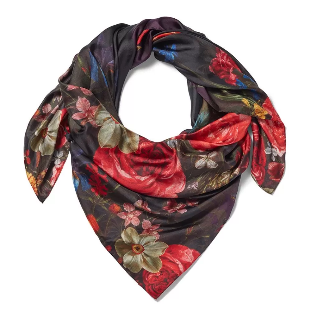 New Peeters Bouquet of Flowers Oversize Oblong Scarf Scarves & Wraps