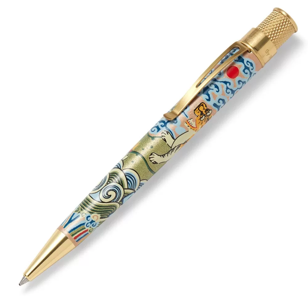 Best Sale Retro 51 Chinese Tiger Rank Badge Rollerball Pen Office