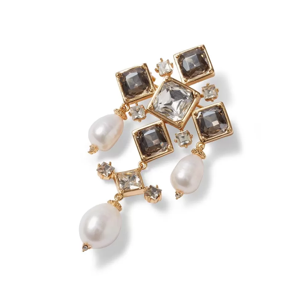 Online Royal Tudor Pearl Chandelier Brooch Pins & Brooches