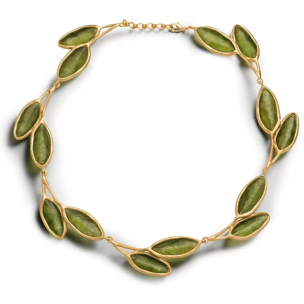 Best Sale Sage Leaf Choker Necklaces