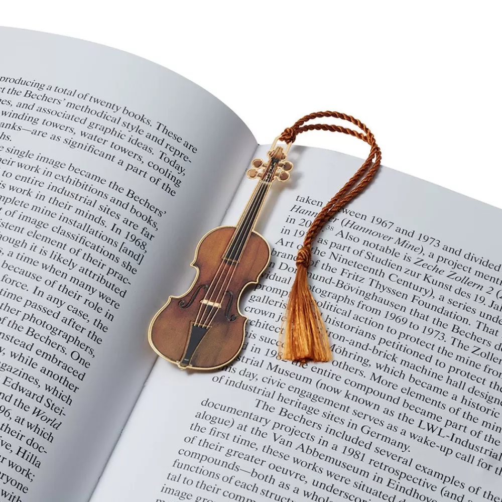 Hot Stradivarius Violin Bookmark Office