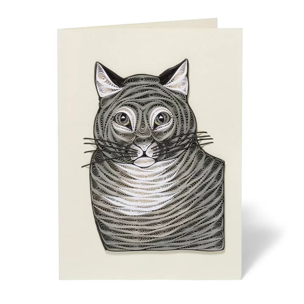 Cheap The Favorite Cat Quilled Card Notecards & Correspondence