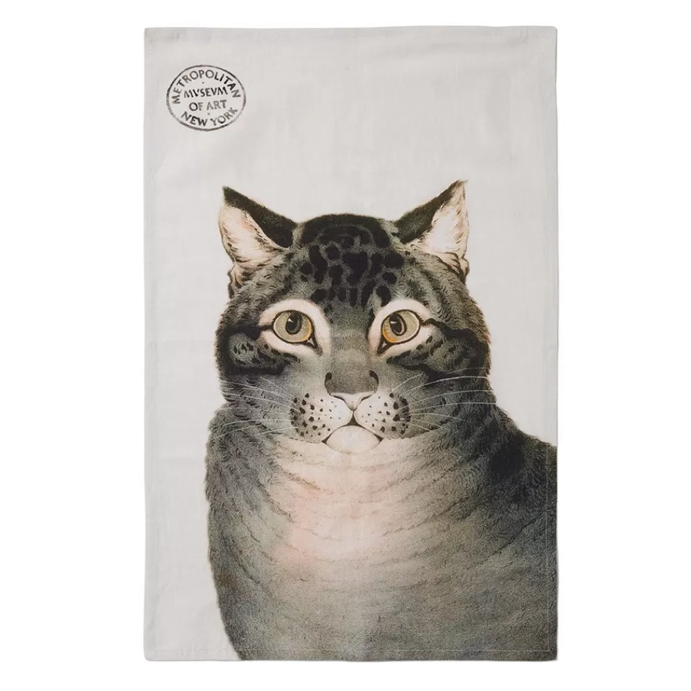 Best Sale The Favorite Cat Tea Towel Decorative Accents