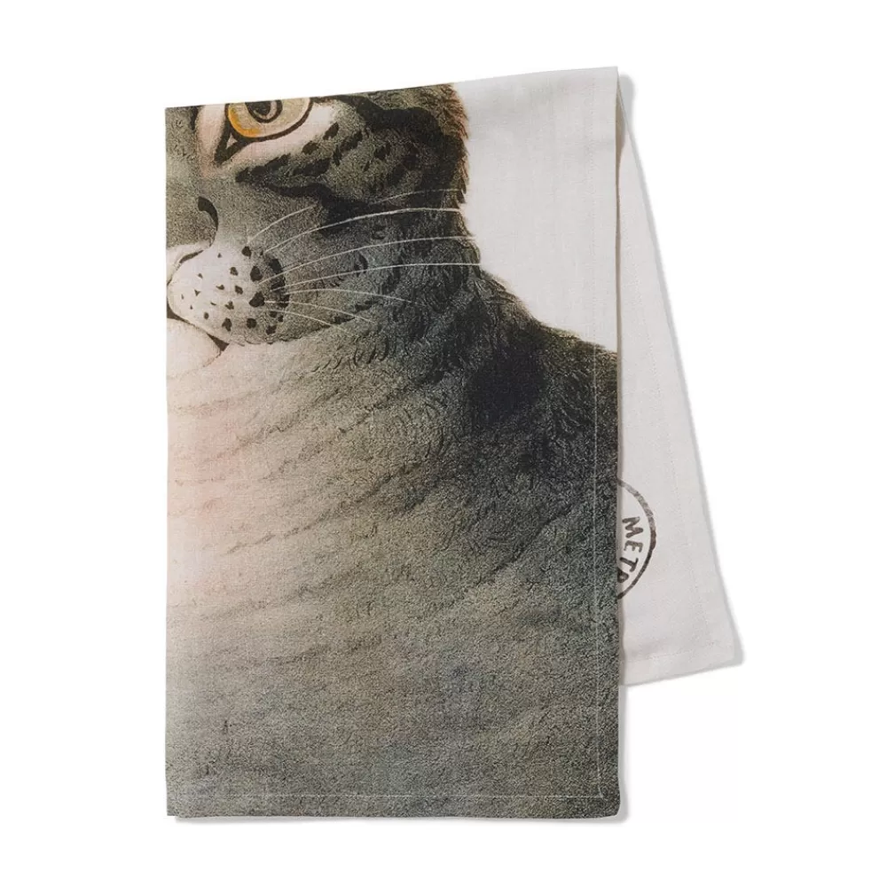 Best Sale The Favorite Cat Tea Towel Decorative Accents