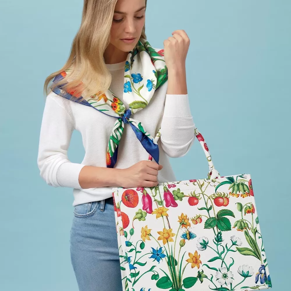 New The Met Cloisters Garden Oversize Structured Tote Bags